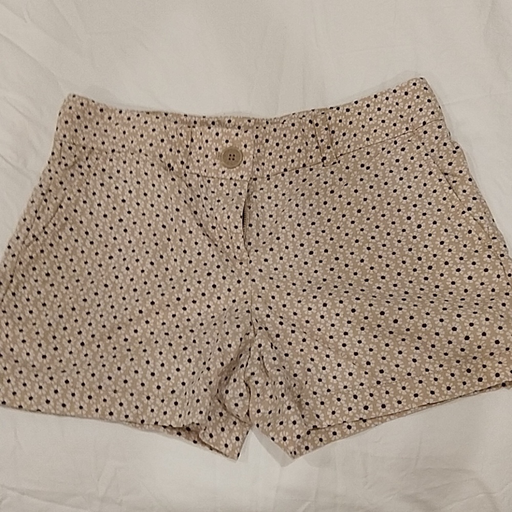 Flower print shorts